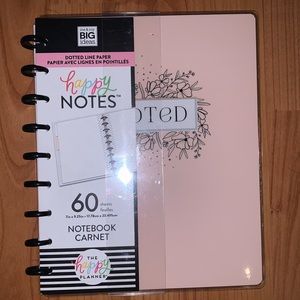 NEW Happy Notes Noted Notebook